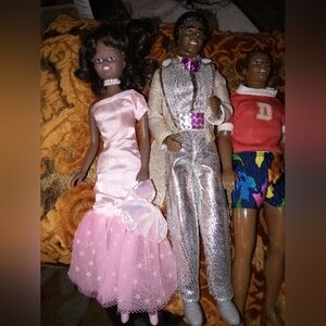 Barbie And Friends. (7) $25 Each. Dates From 1966 To 1987.